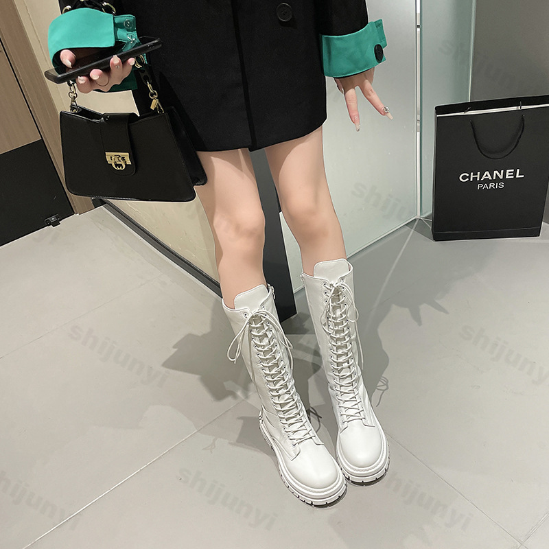 Women Knight's Boots Platform  - огляд і ціна Sewing Cotton