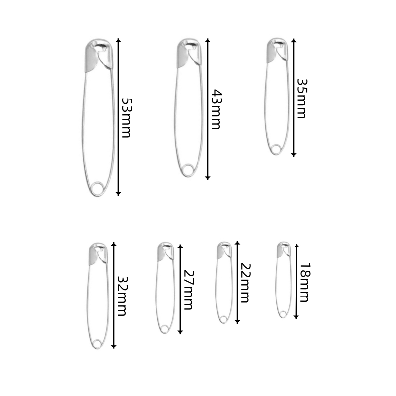 100Pcs/lot Stainless Steel Saf - огляд і ціна Textile Sewing Kit