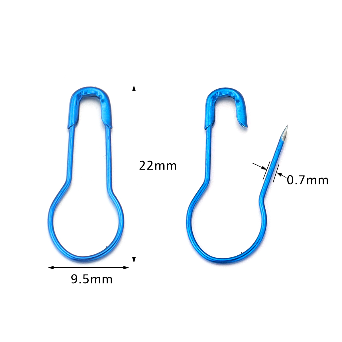 200pcs Metal Gourd Shape Safet - огляд і ціна Textile Sewing Kit