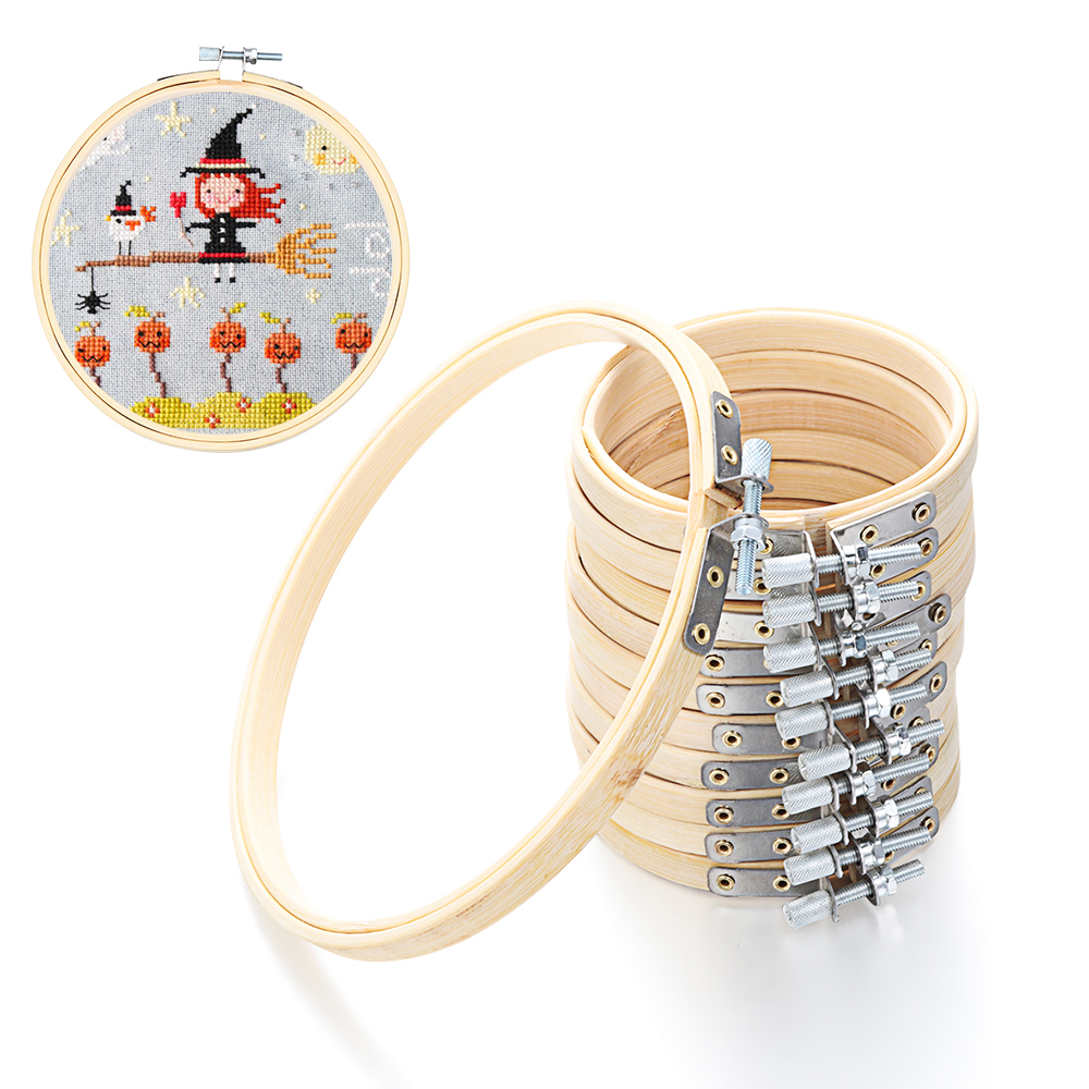 10/13/15/20cm Embroidery Hoop  - огляд і ціна Sewing Recycling