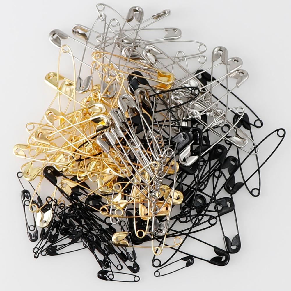 100Pcs Silver/Gold/Black Iron  - огляд і ціна Textile Sewing Kit