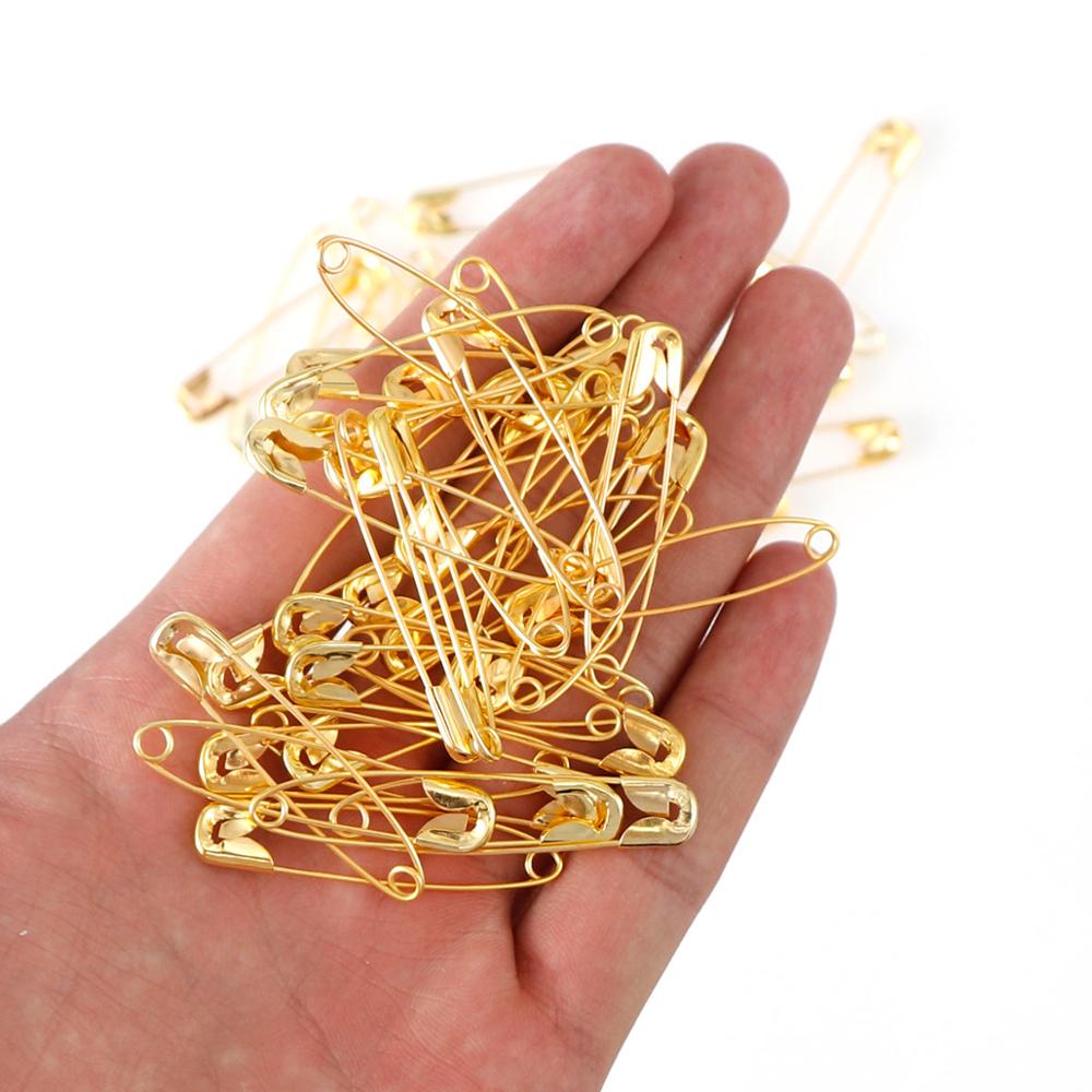 100pcs 22/28/38/45/54mm Silver - огляд і ціна Textile Sewing Kit