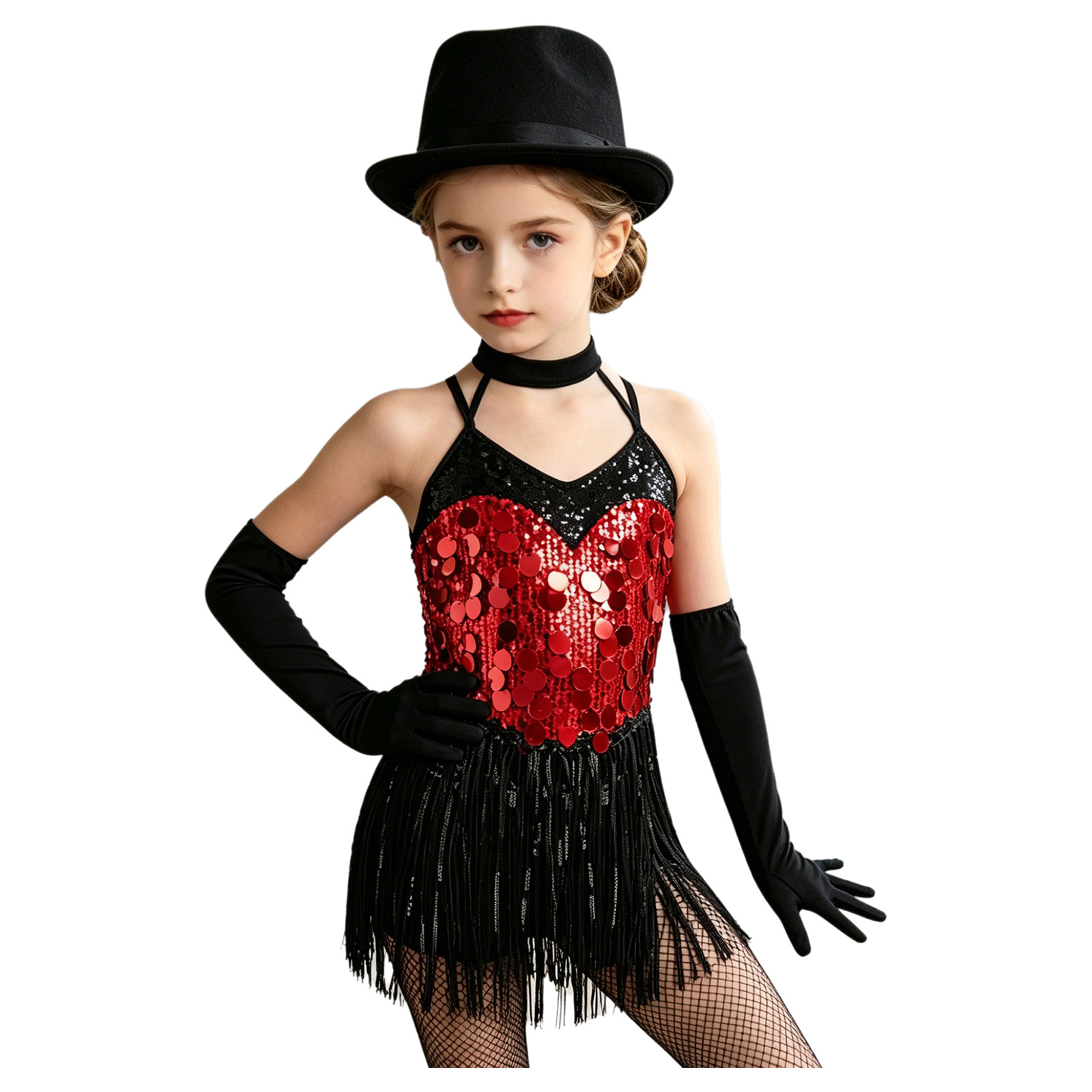 Kids Girls Tassels Latin Dance - огляд і ціна Sewing Vest