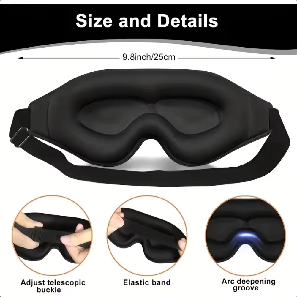 3D Eye Mask, Comfortable & Bre - огляд і ціна Sewing Cotton