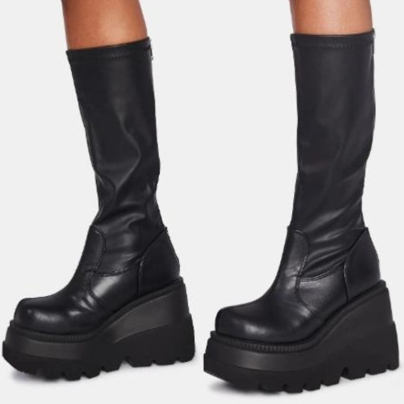 Women's Platform Boots Punk Mi - огляд і ціна Sewing Cotton