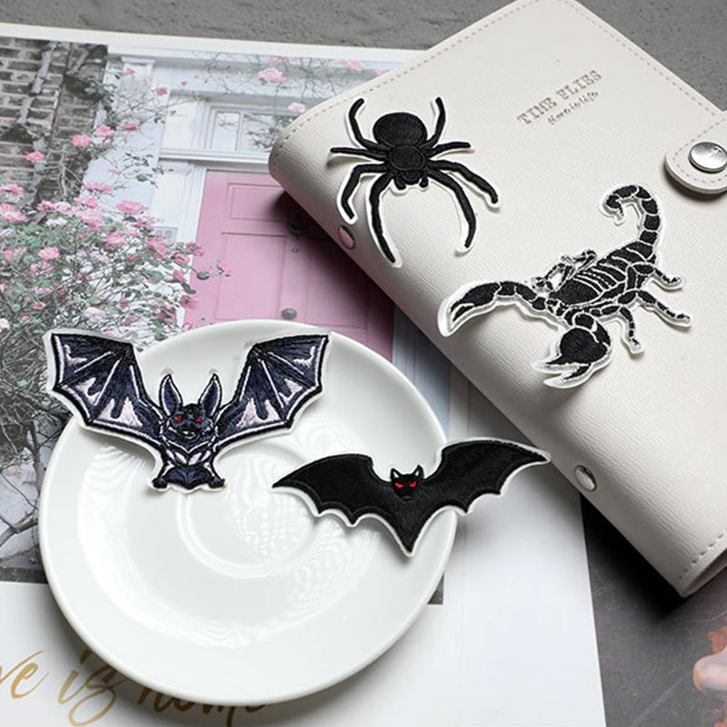 Spider Scorpion Bat Black Anim - огляд і ціна Velcro Sew On
