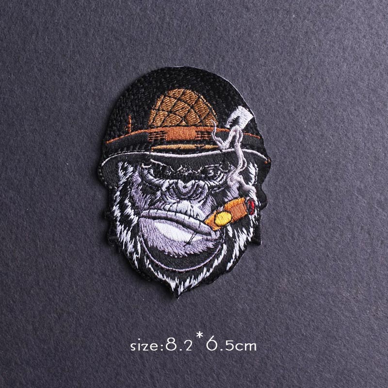 Hippie/Punk Patch Embroidery P - огляд і ціна Velcro Sew On