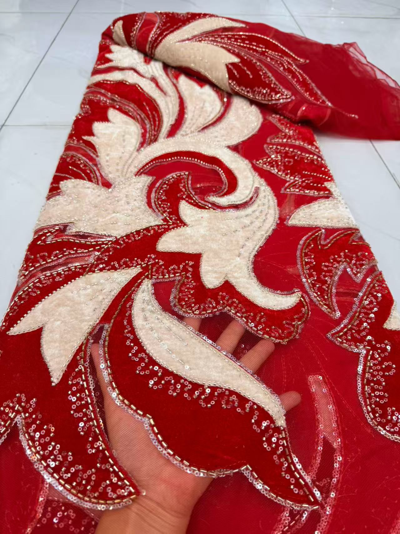 Top Grade High-Quality African - огляд і ціна Sewing Velvet Fabric