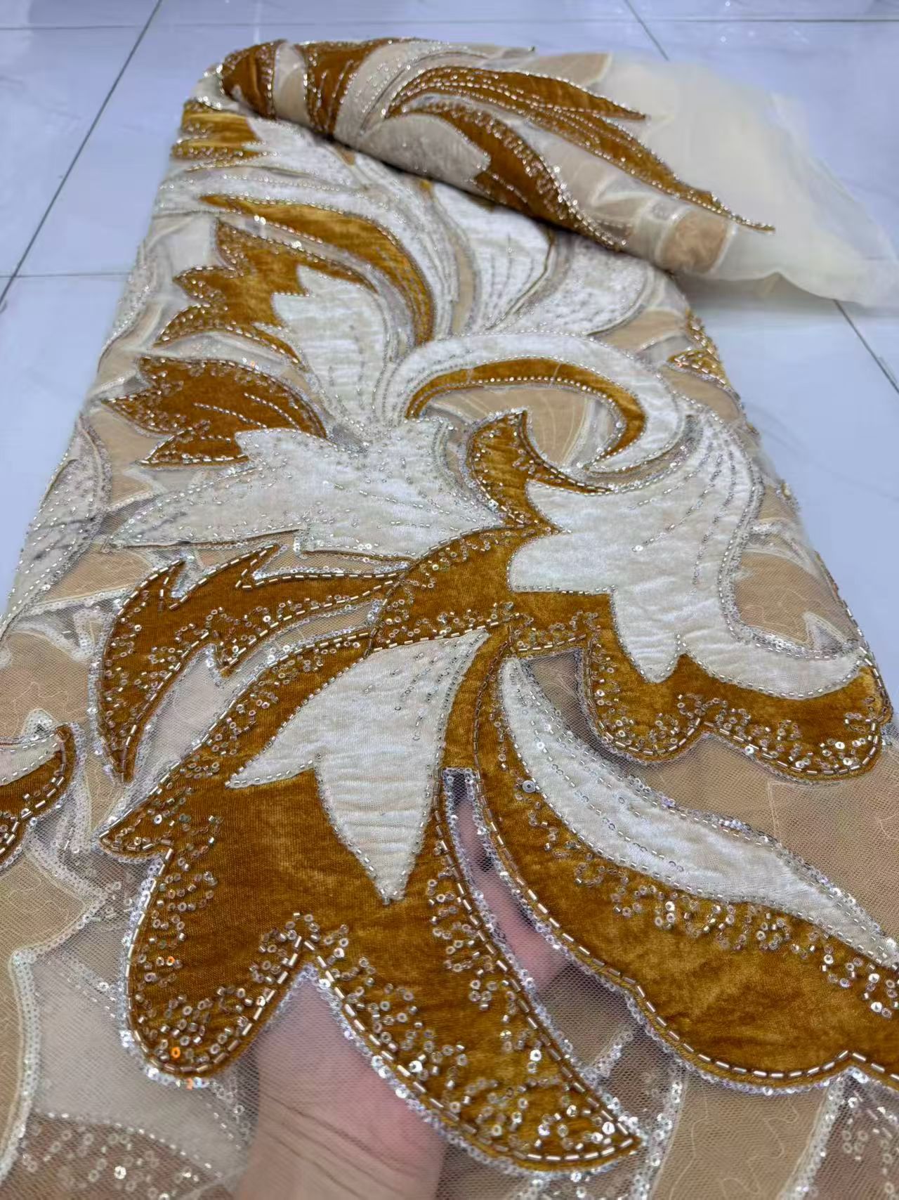 Top Grade High-Quality African - огляд і ціна Sewing Velvet Fabric