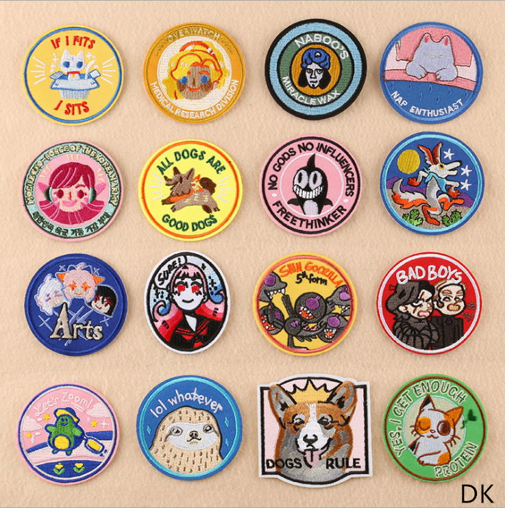 New Arrival 10 Pcs Round Embro - огляд і ціна Sewing Id