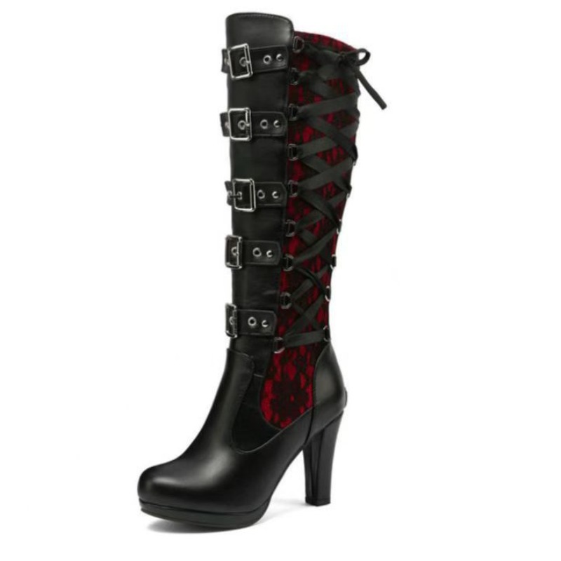 Punk Gothic Style Women's Knee - огляд і ціна Sewing Cotton