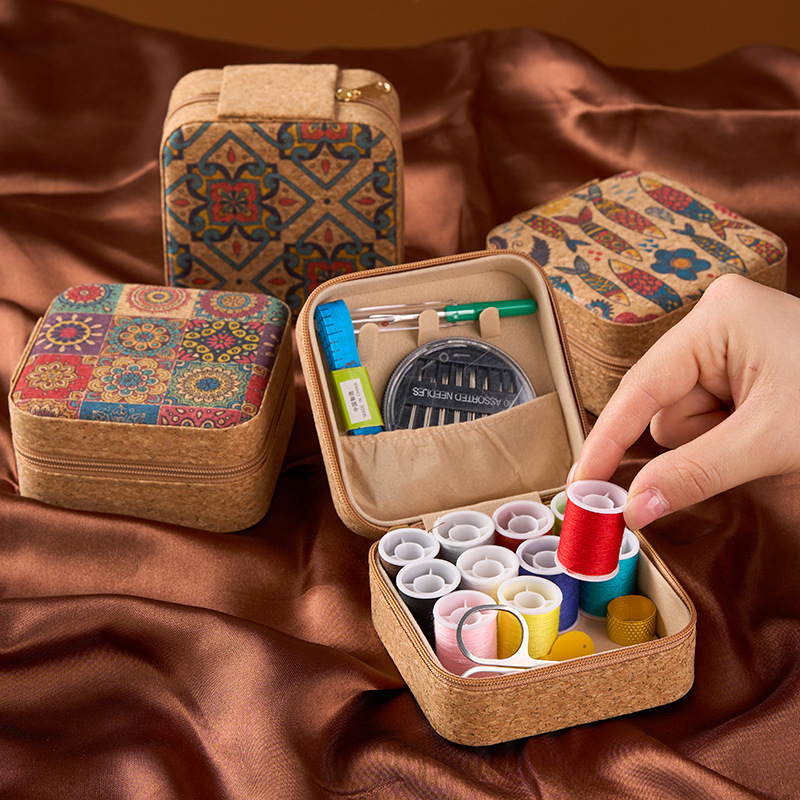 Vintage Cork Boho Floral Sewin - огляд і ціна Textile Sewing Kit