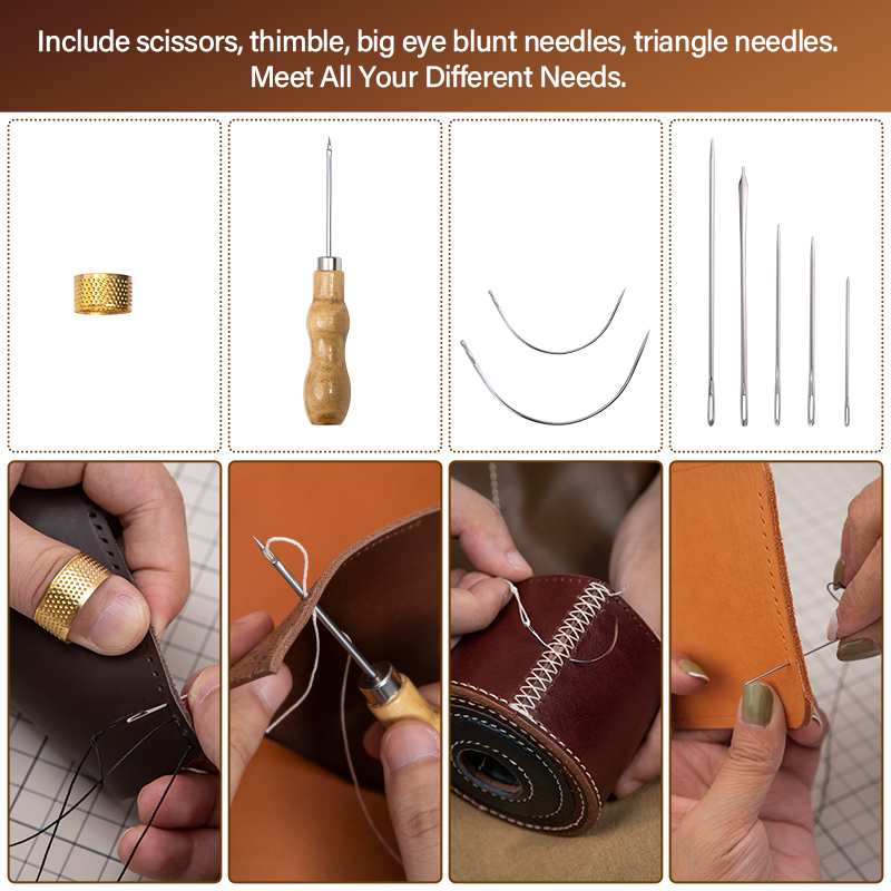 WUTA Leather Repair Kit Shoe S - огляд і ціна Textile Sewing Kit
