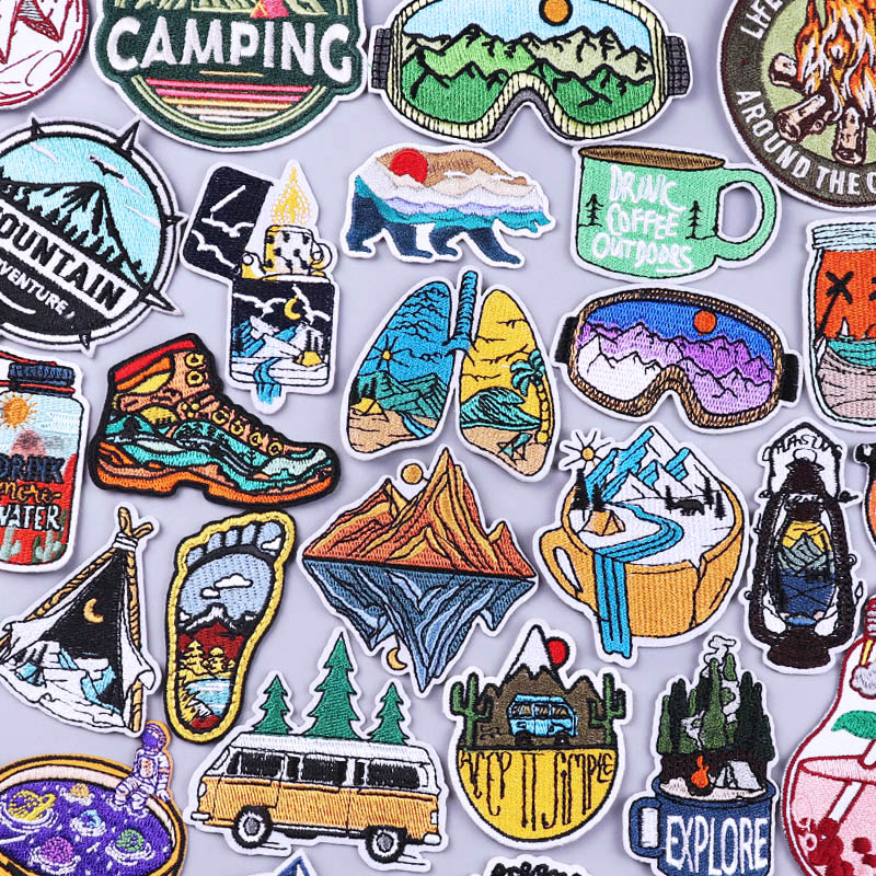 Outdoor Iron On Patches For Cl - огляд і ціна Velcro Sew On